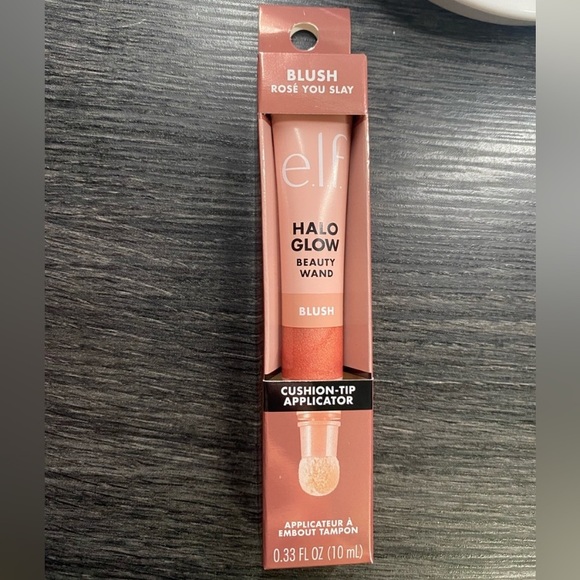 ELF Makeup Elf Halo Glow Blush Beauty Wand Rose You Slay Nwt Poshmark